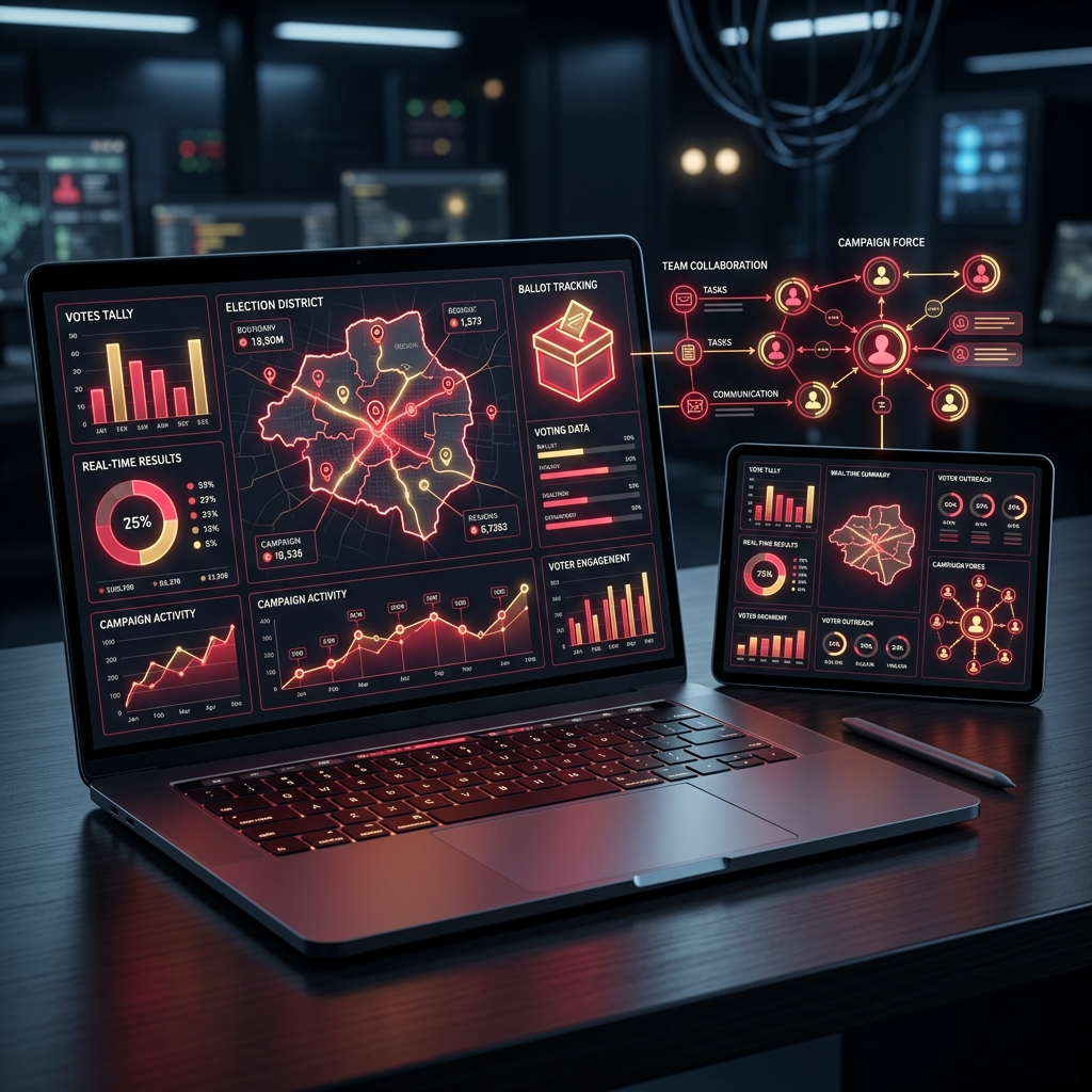 Dashboard Kampanye Politik SonyCRM
